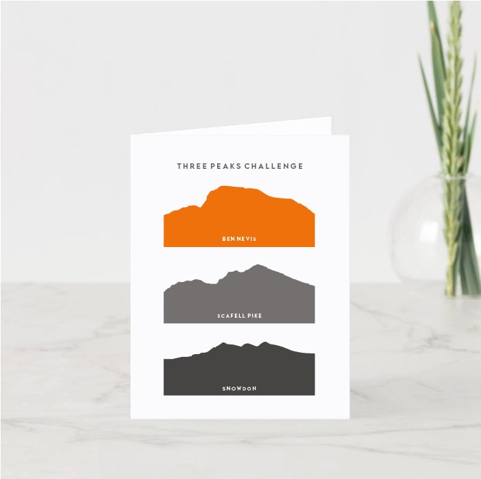 Three Peaks Challenge Stack card