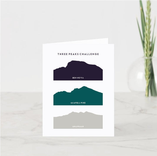 Three Peaks Challenge Stack card